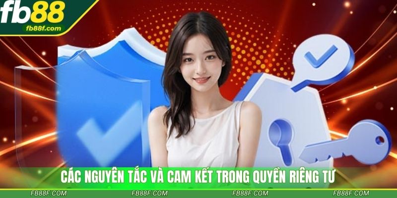 Các nguyên tắc và cam kết trong quyền riêng tư