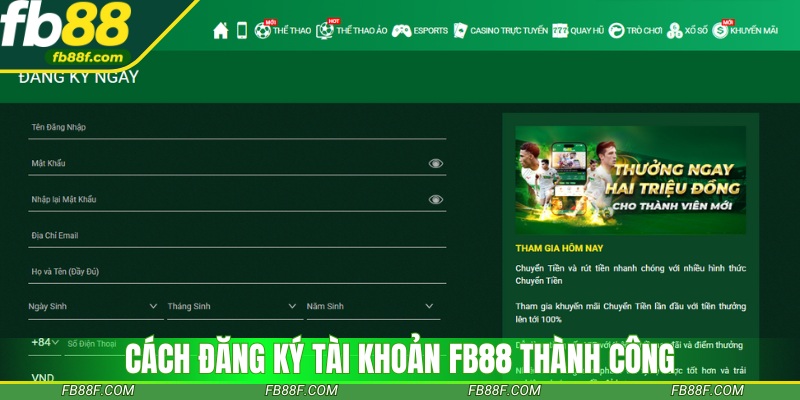 Cách đăng ký tạo thành công tài khoản hội viên Cách đăng ký tạo thành công tài khoản hội viên